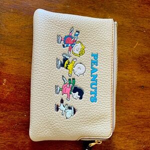 Coach X Peanuts wristlet